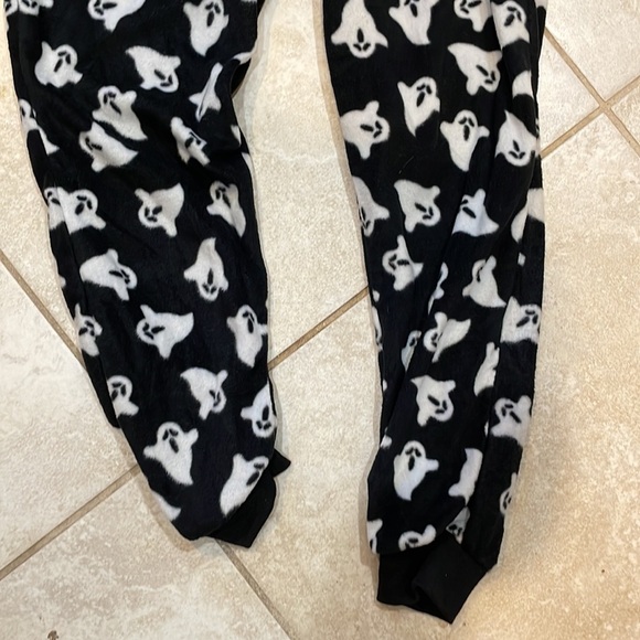 Nwt! Follow Me Halloween Ghost Fleece Onesie Costume Pajama S - Picture 7 of 7